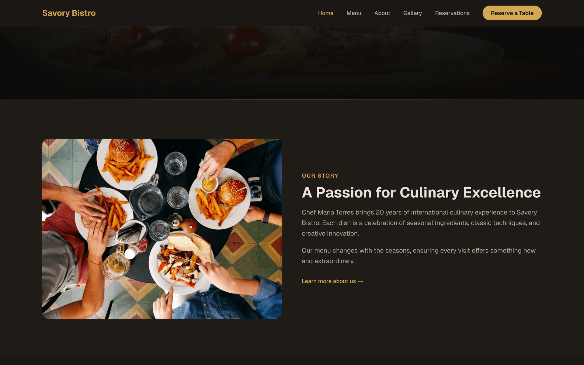 Savory Bistro preview