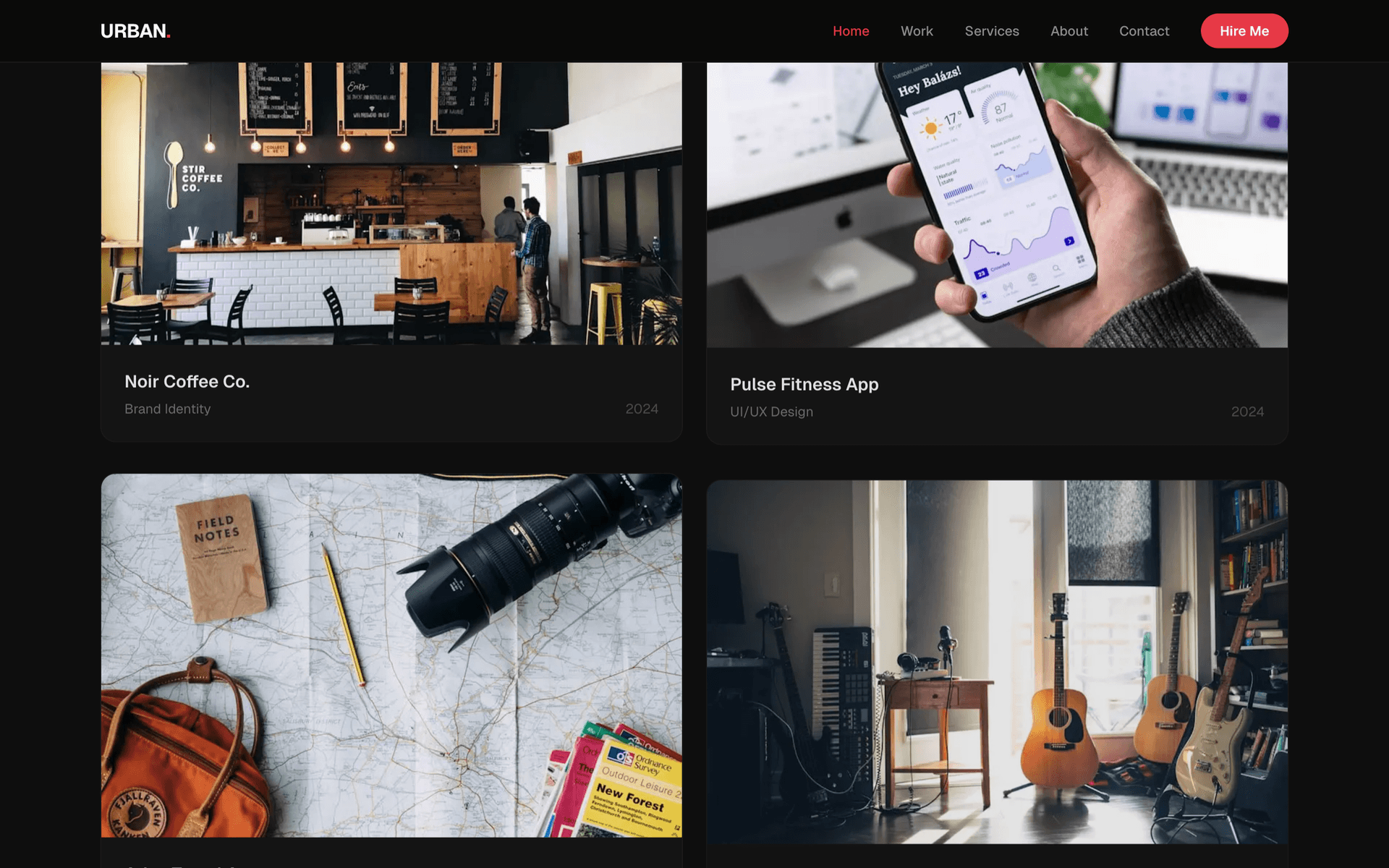 Urban Portfolio preview